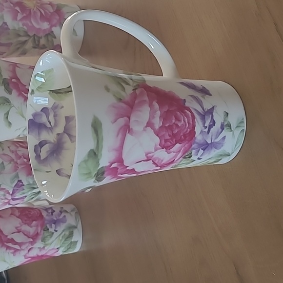 Cup hand decoreted from england china bone - Picture 2 of 4